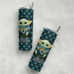 custom-jacksonville-jaguars-yoda-cozy-teal-black-skinny-tumbler-best-selling.webp