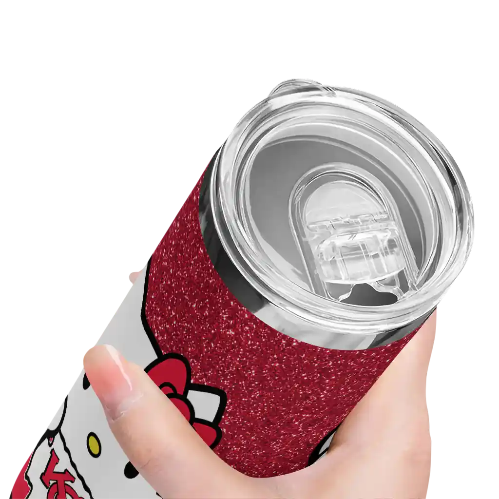 custom-kansas-city-chiefs-hello-kitty-red-black-skinny-tumbler-high-quality.webp