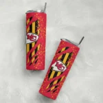 custom-kansas-city-chiefs-star-pop-red-black-skinny-tumbler-best-selling.webp