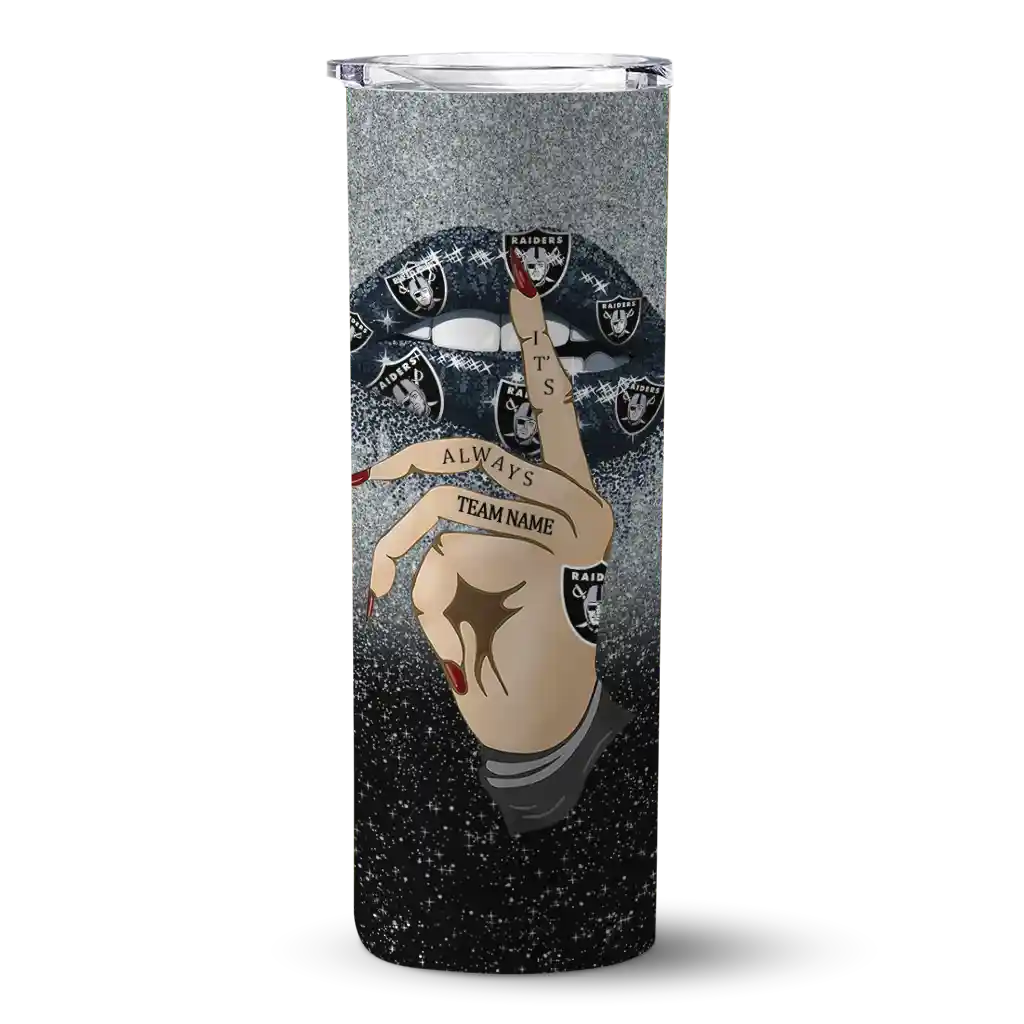 custom-las-vegas-raiders-sparkle-lips-black-skinny-tumbler-best-selling.webp custom las vegas raiders sparkle lips black skinny tumbler best selling