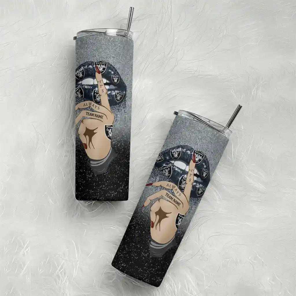 custom-las-vegas-raiders-sparkle-lips-black-skinny-tumbler-top-rated.webp