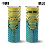 custom-los-angeles-chargers-chevron-stripes-blue-skinny-tumbler-best-selling.webp