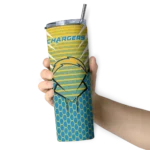 custom-los-angeles-chargers-chevron-stripes-blue-skinny-tumbler-best-selling.webp