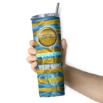 custom-los-angeles-chargers-patterned-waves-blue-skinny-tumbler-best-selling.webp