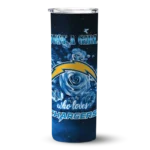 custom-los-angeles-chargers-rose-romance-blue-black-skinny-tumbler-best-selling.webp