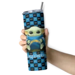 custom-los-angeles-chargers-yoda-cozy-blue-black-skinny-tumbler-best-selling.webp
