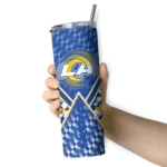 custom-los-angeles-rams-monogram-burst-blue-white-skinny-tumbler-best-selling.webp