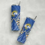 custom-los-angeles-rams-monogram-burst-blue-white-skinny-tumbler-best-selling.webp