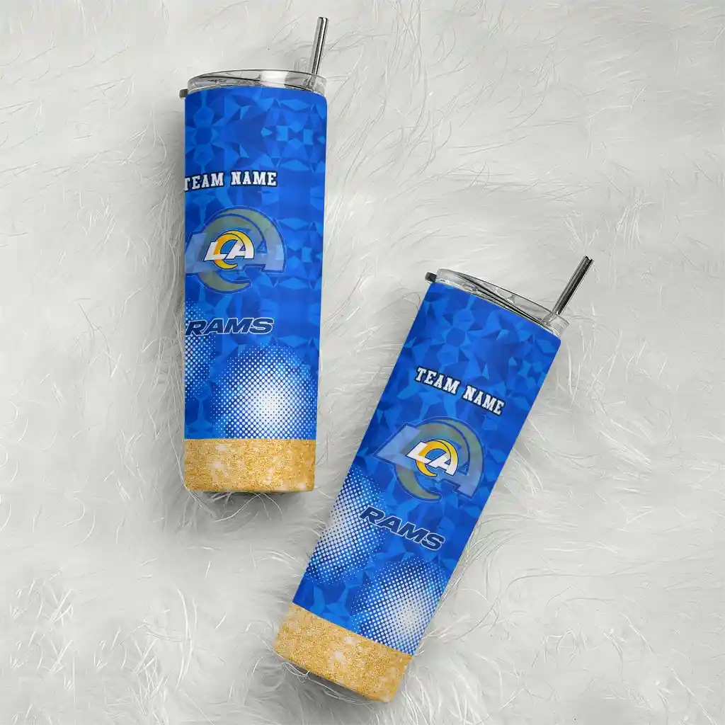 custom-los-angeles-rams-starburst-tiles-blue-skinny-tumbler-top-rated.webp