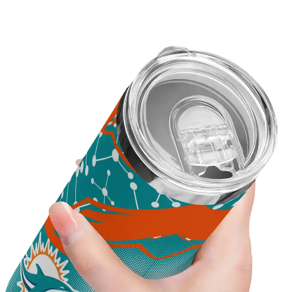 custom-miami-dolphins-helmet-clash-aqua-skinny-tumbler-high-quality.webp