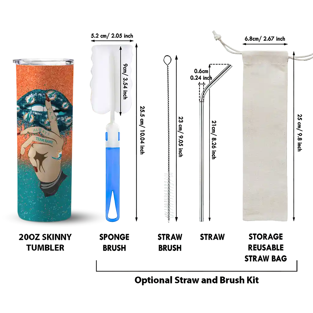 custom-miami-dolphins-sparkle-lips-aqua-skinny-tumbler-new-arrival.webp