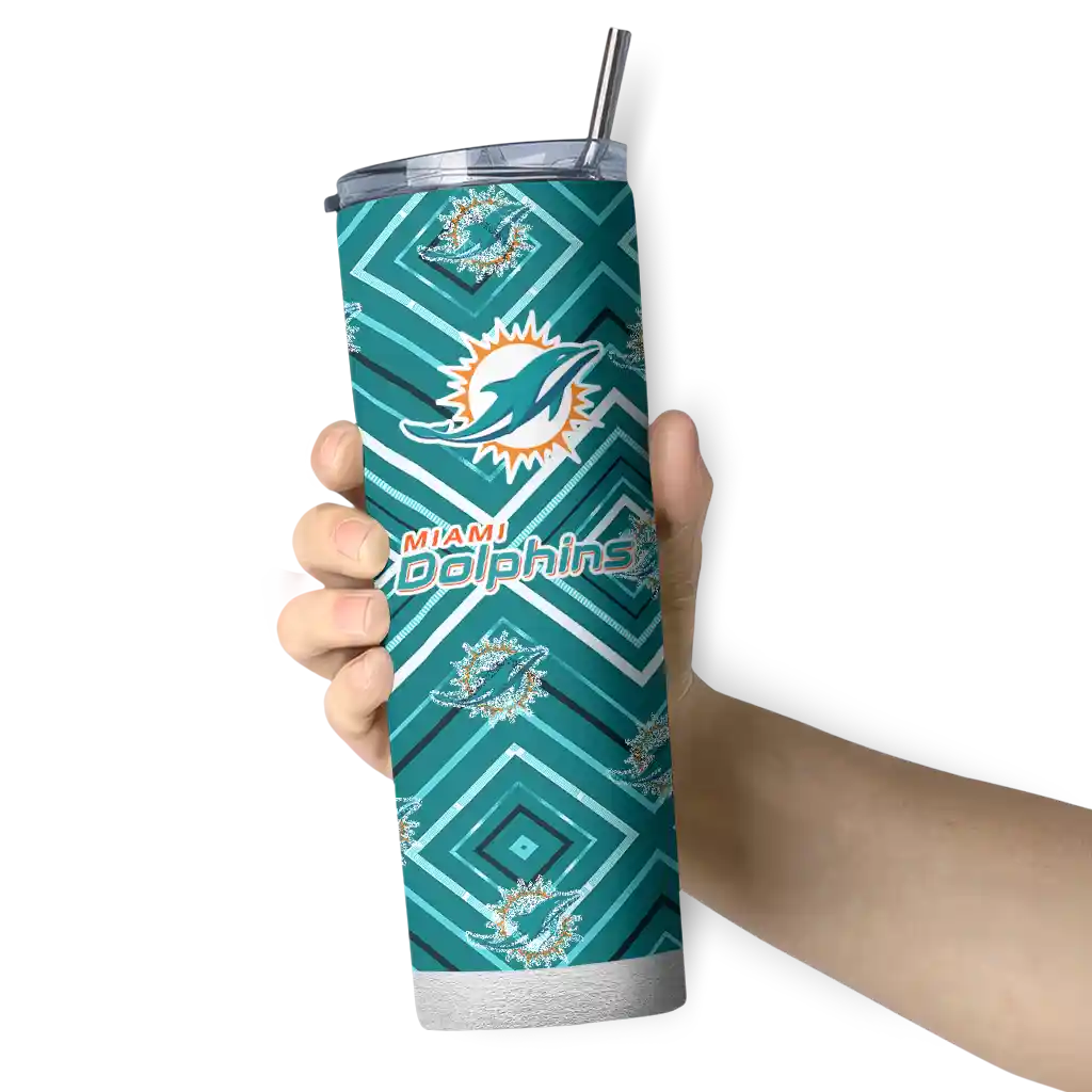 custom-miami-dolphins-zipper-leopard-aqua-skinny-tumbler-premium-grade.webp