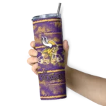 custom-minnesota-vikings-chevron-patch-purple-skinny-tumbler-best-selling.webp