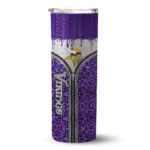 custom-minnesota-vikings-sparkle-drip-purple-skinny-tumbler-best-selling.webp