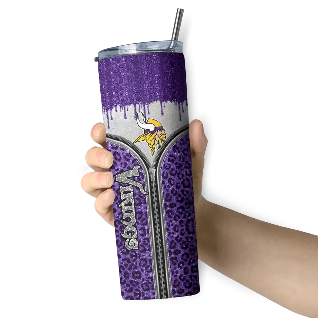 custom-minnesota-vikings-sparkle-drip-purple-skinny-tumbler-premium-grade.webp