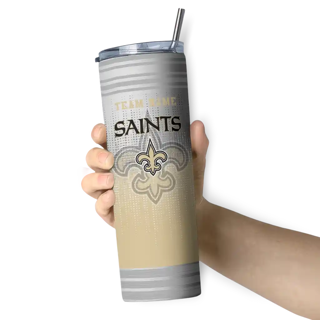 custom-new-orleans-saints-swirl-texture-gold-skinny-tumbler-premium-grade.webp