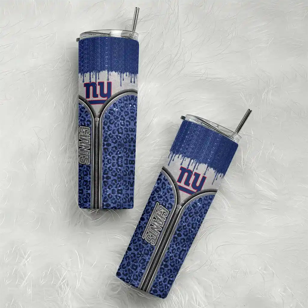 custom-new-york-giants-sparkle-drip-blue-skinny-tumbler-top-rated.webp
