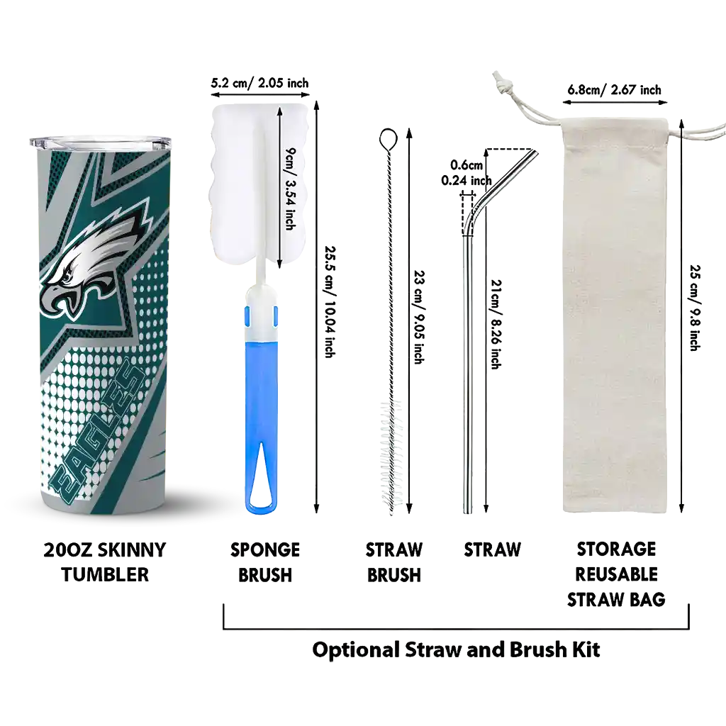 custom-philadelphia-eagles-web-stripes-green-white-skinny-tumbler-new-arrival.webp