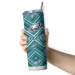 custom-philadelphia-eagles-zipper-leopard-green-skinny-tumbler-best-selling.webp