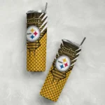 custom-pittsburgh-steelers-chevron-stripes-gold-skinny-tumbler-best-selling.webp