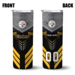 custom-pittsburgh-steelers-hexagon-honeycomb-gold-black-skinny-tumbler-best-selling.webp