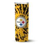 custom-pittsburgh-steelers-metallic-grid-gold-skinny-tumbler-best-selling.webp
