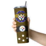 custom-pittsburgh-steelers-star-cluster-gold-skinny-tumbler-best-selling.webp