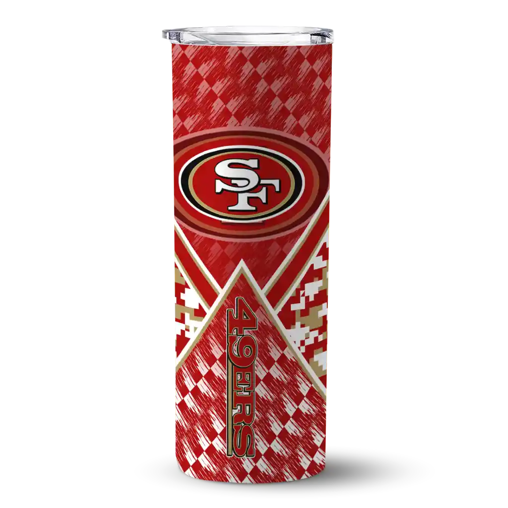 custom-san-francisco-49ers-monogram-burst-red-white-skinny-tumbler-best-selling.webp custom san francisco 49ers monogram burst red white skinny tumbler best selling