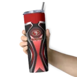 custom-san-francisco-49ers-superman-emblem-red-black-skinny-tumbler-best-selling.webp