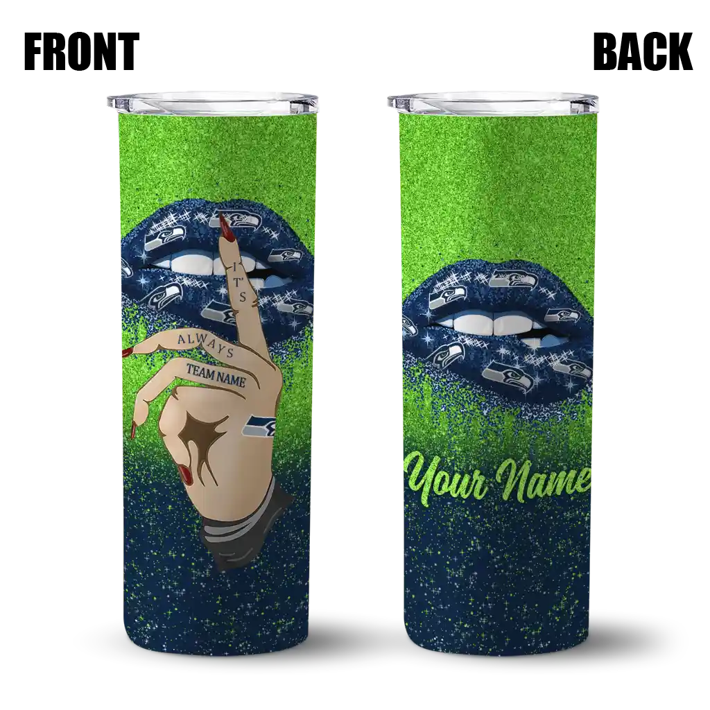 custom-seattle-seahawks-sparkle-lips-blue-skinny-tumbler-fashion-forward.webp