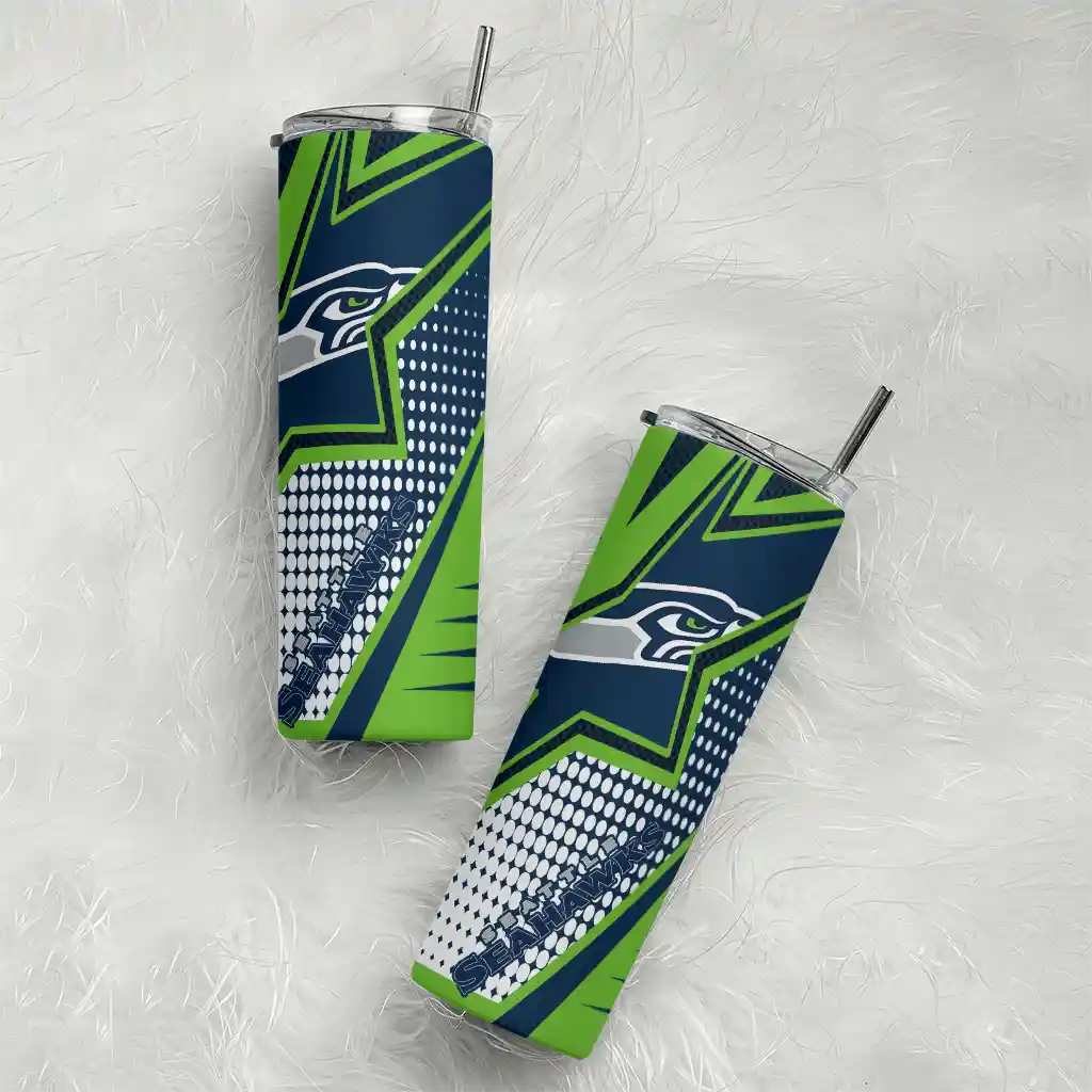 custom-seattle-seahawks-web-stripes-blue-white-skinny-tumbler-top-rated.webp