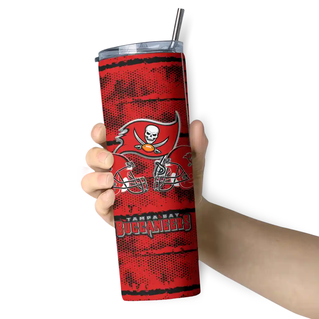 custom-tampa-bay-buccaneers-chevron-patch-red-skinny-tumbler-premium-grade.webp