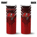 custom-tampa-bay-buccaneers-chevron-stripes-red-skinny-tumbler-best-selling.webp