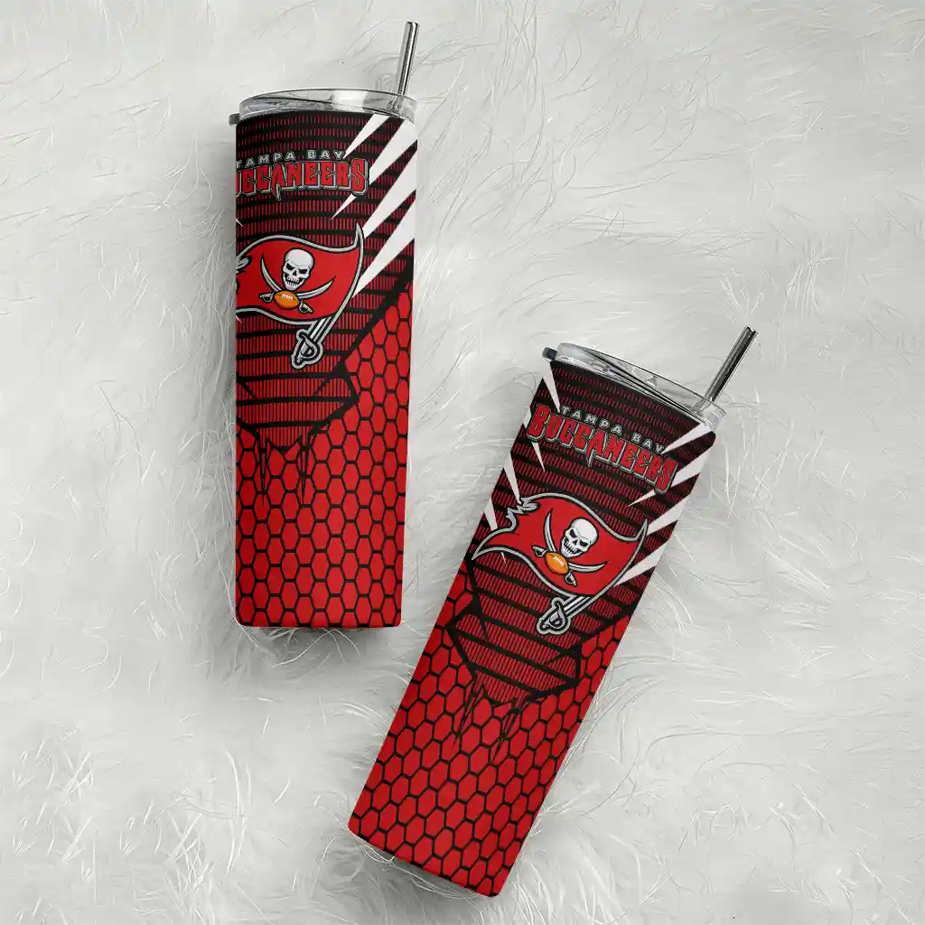 custom-tampa-bay-buccaneers-chevron-stripes-red-skinny-tumbler-top-rated.webp