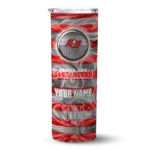 custom-tampa-bay-buccaneers-patterned-waves-red-skinny-tumbler-best-selling.webp