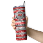 custom-tampa-bay-buccaneers-patterned-waves-red-skinny-tumbler-best-selling.webp