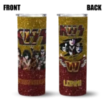 custom-washington-commanders-kiss-band-gold-skinny-tumbler-best-selling.webp