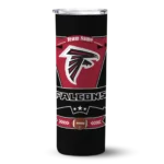 customized-atlanta-falcons-helmet-belt-red-black-skinny-tumbler-best-selling.webp