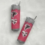 customized-atlanta-falcons-pixel-fade-red-skinny-tumbler-best-selling.webp