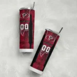 customized-atlanta-falcons-stacked-diamond-red-skinny-tumbler-best-selling.webp