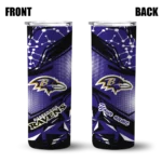 customized-baltimore-ravens-helmet-clash-purple-skinny-tumbler-best-selling.webp