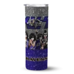 customized-baltimore-ravens-kiss-band-black-skinny-tumbler-best-selling.webp