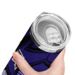 customized-baltimore-ravens-web-stripes-purple-white-skinny-tumbler-best-selling.webp