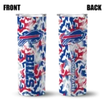 customized-buffalo-bills-claw-marks-blue-white-skinny-tumbler-best-selling.webp