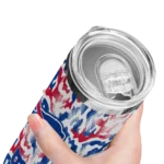 customized-buffalo-bills-claw-marks-blue-white-skinny-tumbler-best-selling.webp
