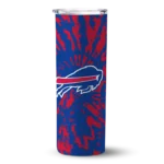 customized-buffalo-bills-metallic-grid-blue-skinny-tumbler-best-selling.webp
