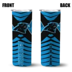 customized-carolina-panthers-camo-texture-blue-skinny-tumbler-best-selling.webp