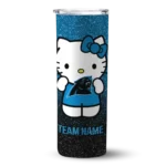 customized-carolina-panthers-hello-kitty-blue-black-skinny-tumbler-best-selling.webp