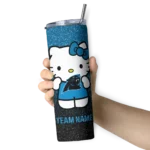 customized-carolina-panthers-hello-kitty-blue-black-skinny-tumbler-best-selling.webp