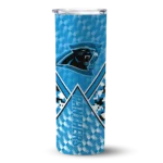 customized-carolina-panthers-monogram-burst-blue-white-skinny-tumbler-best-selling.webp